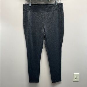 NWT Loft Petites Metallic Shimmer Ponte Pants Leggings LP